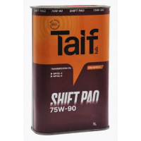 TAIF SHIFT PAO 75W-90 GL-4/GL-5 1л трансмиссионное масло (12 шт)