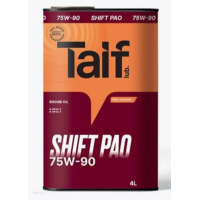 TAIF SHIFT PAO 75W-90 GL-4/GL-5 4л трансмиссионное масло (4 шт)