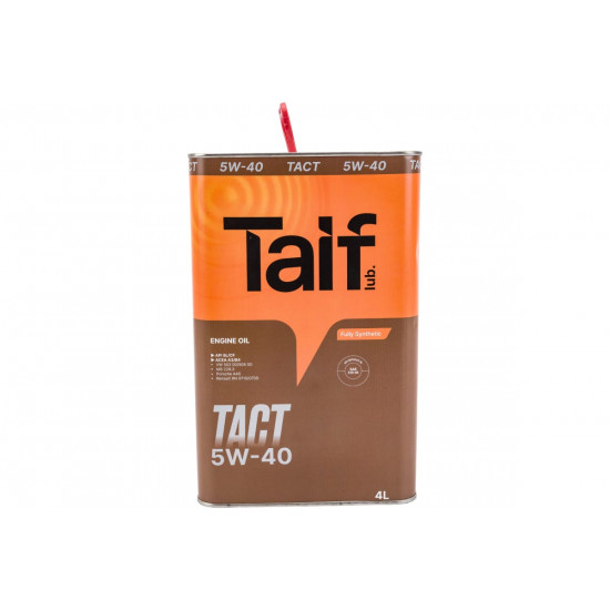 TAIF TACT 5W-40 SL/CF A3/B4 4л синт. моторное масло (4 шт)