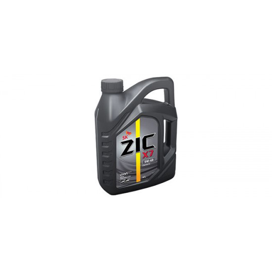 ZIC X7 5W-40 API SP 4л синтетическое моторное масло (4 шт)