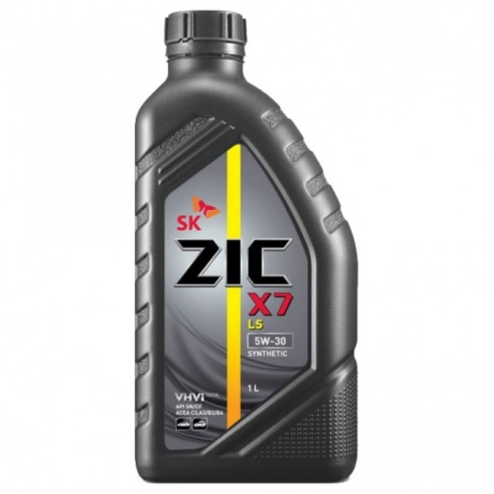 ZIC X7 LS 5W30 SN/CF, C3 синт. 1л моторное масло (12 шт)