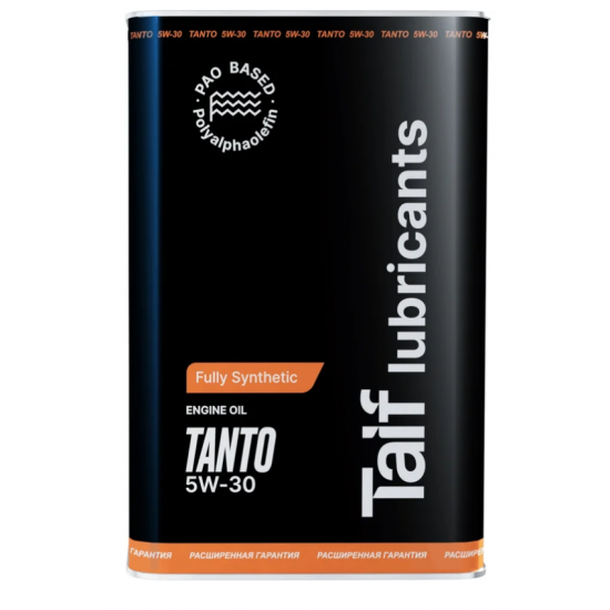 TAIF TANTO 5W-30 PAO SN/GF-5 1л синт. моторное масло (12 шт)