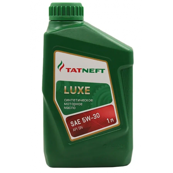 Масло моторное синтетическое Татнефть Luxe SAE 5W-30 1л (8шт)