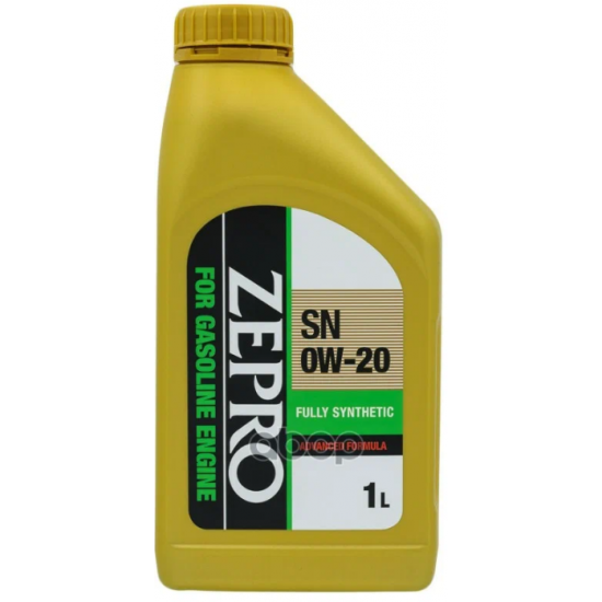 ZEPRO 0W-20 Gasoline F-S SN/GF-5 синт. масло моторное 1л (12 шт) 