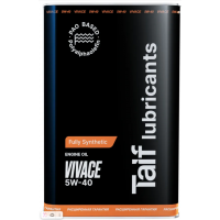 TAIF VIVACE 5W-40 PAO API SN/CF A3/B4 4л синт. моторное масло (4 шт)