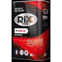RIXX TP X 5W-30 SN/CF А3/В4 4 л моторное масло синт (4 шт)