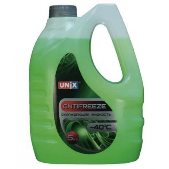 Антифриз UNIX G11 зел. 5кг (4шт)